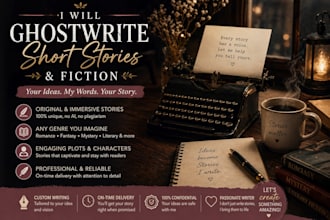 ghostwrite immersive short stories and fiction
