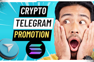 do crypto telegram promotion boost pump fun token for solana memecoin promotion