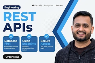 FastAPI / Flask REST API + Database