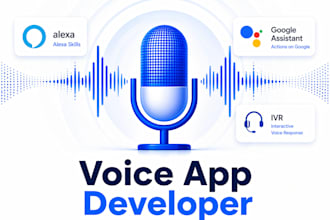create your alexa skill, google assistant action or custom voice app