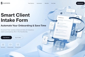 build a smart client intake form conditional logic that automates onboarding
