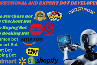 do auto purchase bot, auto checkout bot, amazon bot, auto buying bot, lazada bot