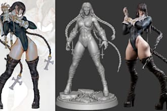 convert 2d image, photo, logo, sketch to 3d printable model, stl for 3d printing