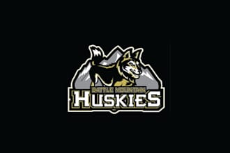 design traditional battle mountain high school logo