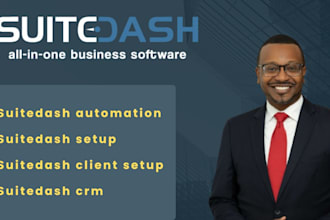 suitedash setup client portal CRM and automation expert