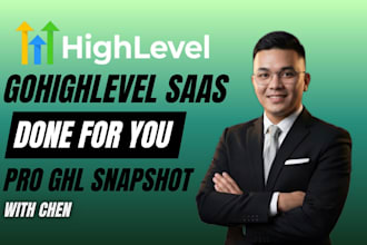 setup ghl snapshot ghl saas ghl whitelabel ghl agency ghl automation