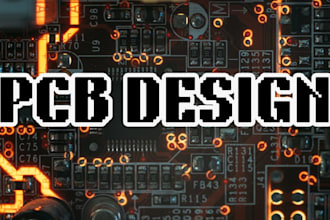 design professional pcbs and circuit schematics