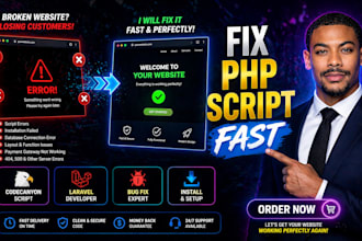 fix install and customize codecanyon php script fast