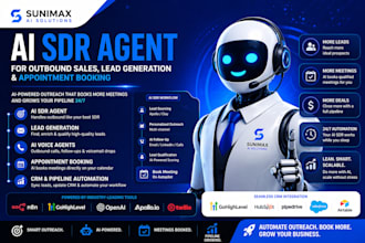 build ai sdr agent for outbound sales,lead generation,appointment booking,retell