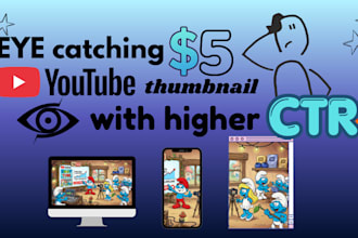 create a higher ctr youtube thumbnail