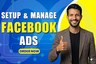 setup, manage and optimizaton facebook ads for local business, ecommerce