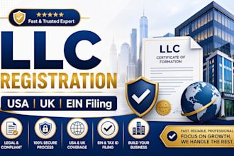 register llc ein filing USA UK company setup and business formation
