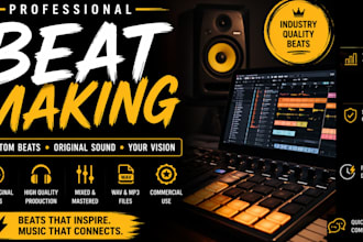 create professional custom beat for your song