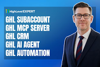 setup your ghl subaccount, ghl CRM, ghl mcp server, ghl ai agent, ghl automation