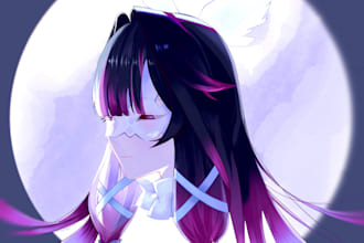 mainly draw portrait art and take commissions