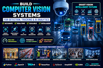 build computer vision systems for detection, tracking, and ai analytics