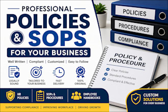 write a professional company policies and procedures for your business