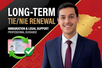 prepare your spain long term residency renewal nie tie