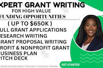 write grant, do grant writing research, be grant rfp writer