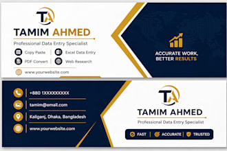 modern minimal business card design for your brand