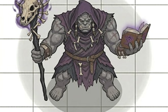 create fantasy rpg character tokens and art for tabletop games