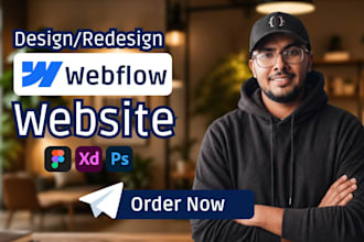 design or develop webflow website as a webflow expert