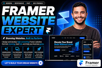 build framer website framer landing page create framer website