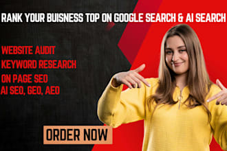do SEO GEO aeo service for wordpress shopify wix squarespace website