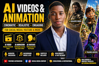 create realistic ai cinematic videos and animation
