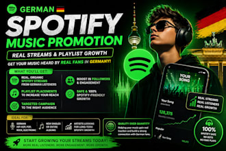 musik promotion, deutsche spotify musik promotion