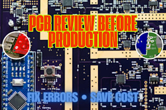 review and optimize your pcb desin for manufacturing dfm