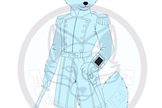 draw custom character lineart furry anime human or creature