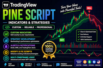 fix, edit, optimize or debug trading view pin script