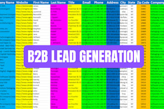 scrap google maps b2b lead generation for business leads