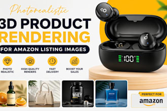 photorealistic 3d product rendering for amazon listing image