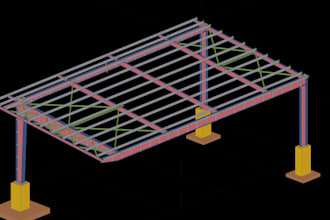 do tekla modeling, shop drawings and erection layouts