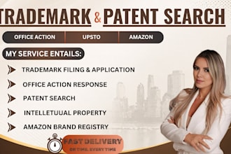 be your trademark attorney, patent attorney, office action response