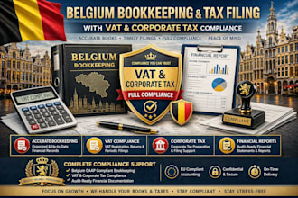handle your belgium tax filing bookkeeping with vat and corporate tax compliance