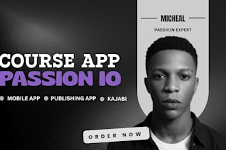 build passion io app online course website mobile app and kajabi