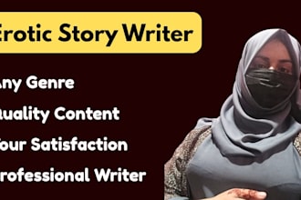write erotic story, erotica, romance ghostwriter, and nsfw fanfiction