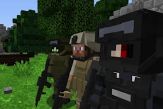 develop a custom forge or fabric mod for minecraft