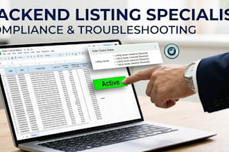 fix amazon compliance and backend product listing errors