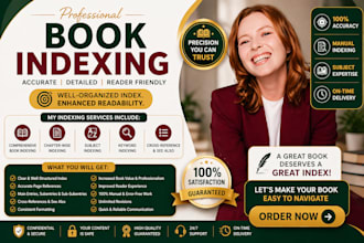 do book indexing, book formatting, book layout, text indexing, book editing