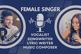 be your female singer vocalist for any country genre