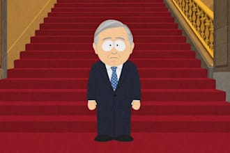 south park characters with ai