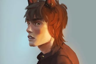draw your dnd character portrait