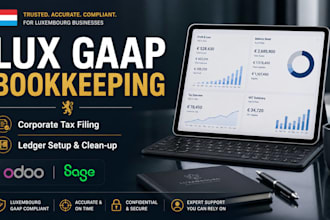 do luxembourg gaap bookkeeping corporate tax filing via odoo sage for eu firms
