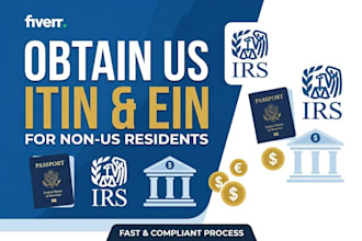 obtain your US ein and itin as a non US resident