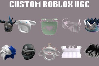 create custom roblox ugc hats accessories weapons and avatar items