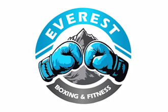 create your creative boxing logo with fastest delivery